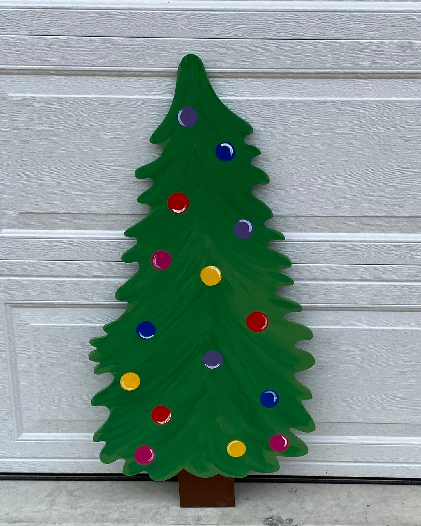 Merry Christmas Wood Letters Unpainted Outdoor Yard Art Lawn Sign, Christmas Decorations